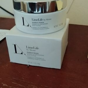 Brand New limelife bamboo and lemongrass body scru